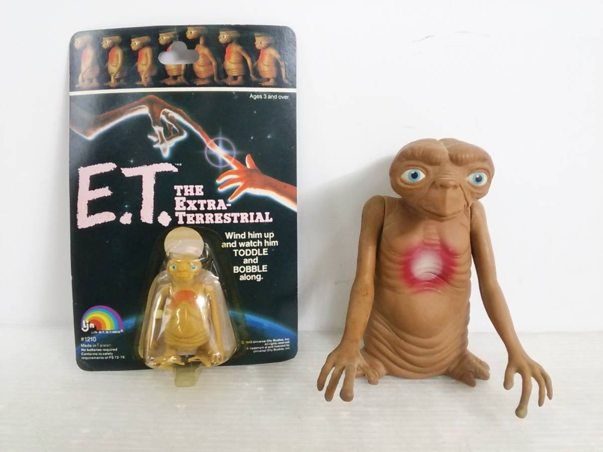 何/E.T./グッズ/2点セットまとめ売り/キャラクター/宇宙人/大/小 