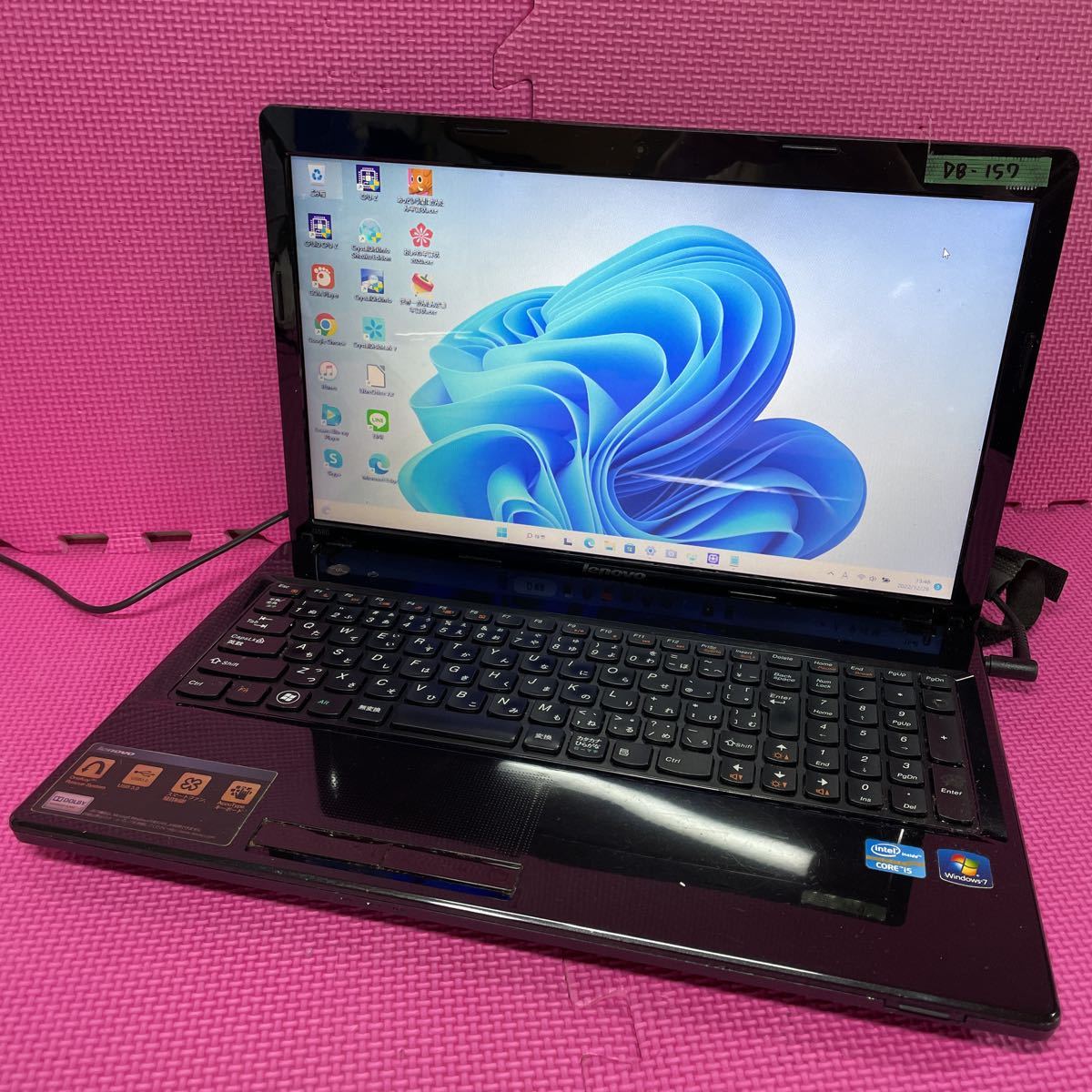 売り切り DB-157 ノートPC Lenovo G580 core i5 メモリ4GB HDD320GB WEBカメラ搭載　Windows11搭載　Windows10に変更可　激安