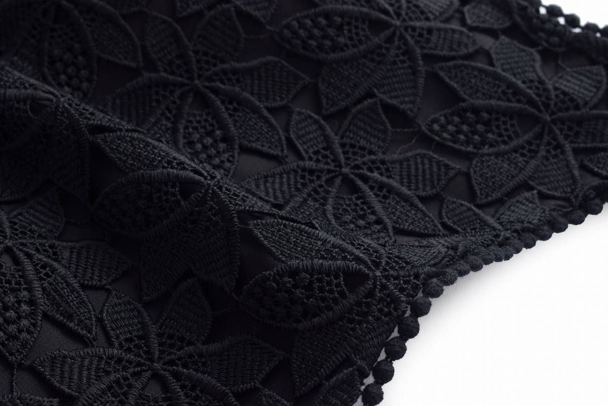 美品★ケイトスペード5.7万★4size/9-11号★ワンピース黒B029