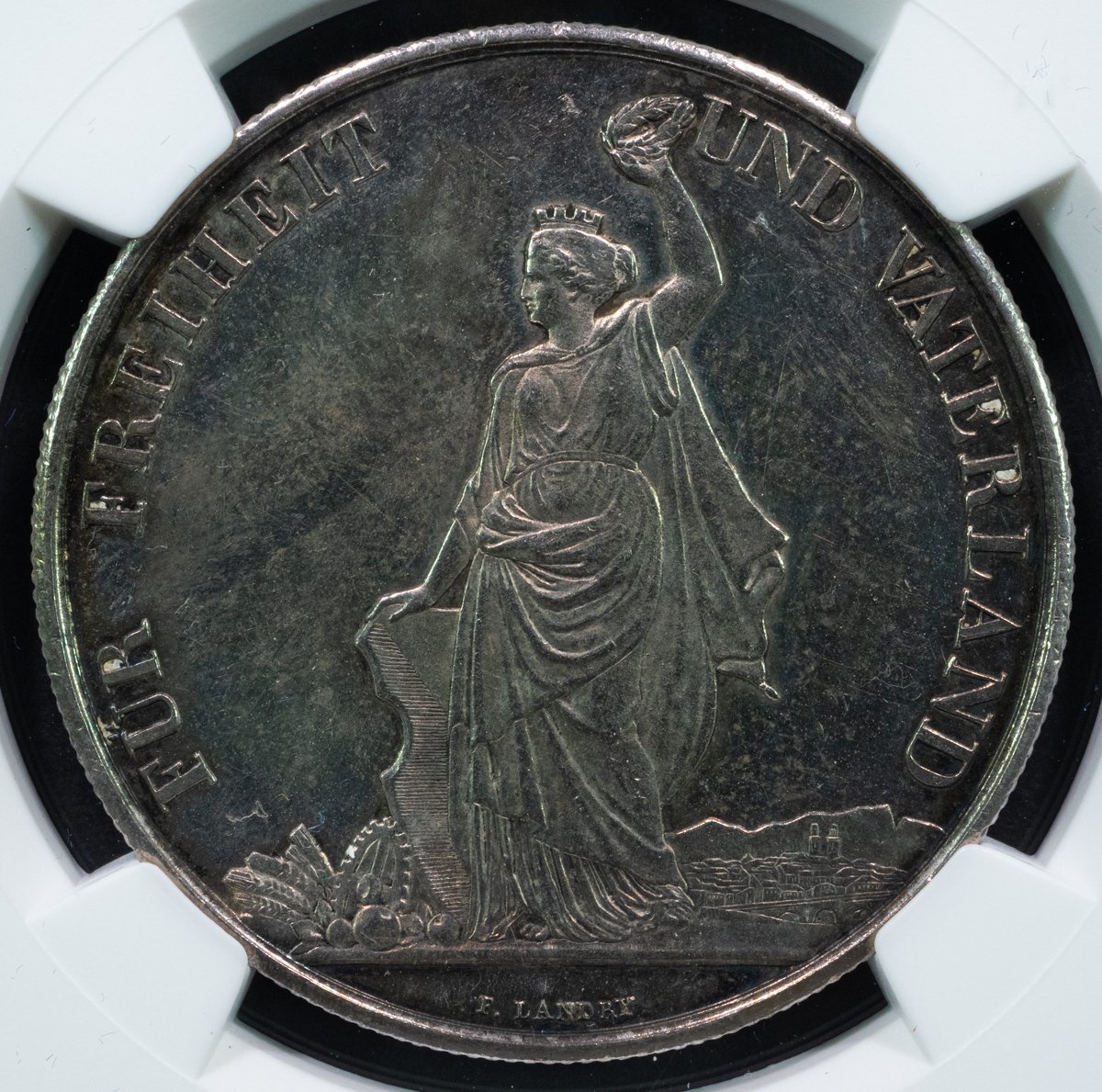 スイス 1872年 射撃祭 RESOURCEKING店 WORLD Cleaned、1859 【三銃士の