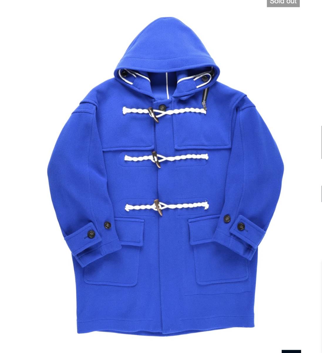 2022-23AW double zip balloon shaped duffle coat.TAKAHIROMIYASHITATheSoloist.タカヒロミヤシタザソロイスト. ダッフルコート