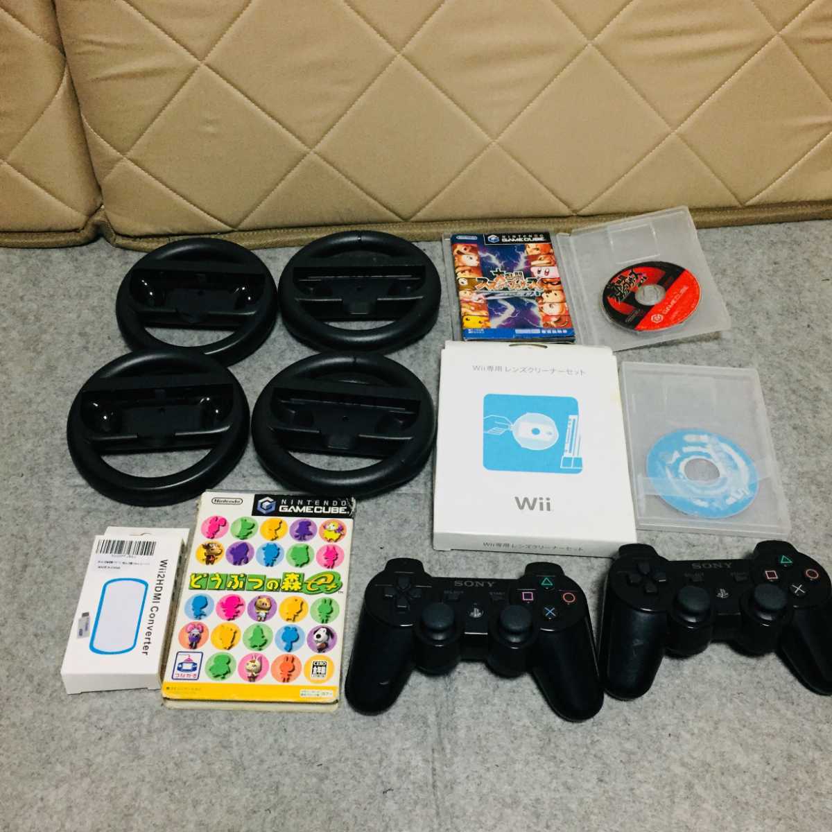 Wii コントローラー 動作未確認 - Nintendo ゲームキューブ メルカリ 任天堂 リモコン、ヌンチャク、クラシックコントローラーPRO GC ニンテンドーWii 未開封？美品 本体 文章必読 動作 ソフトセット