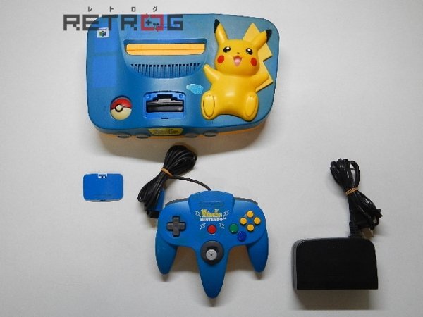 ピカチュウニンテンドウ64（ブルー＆イエロー） N64 ニンテンドー64