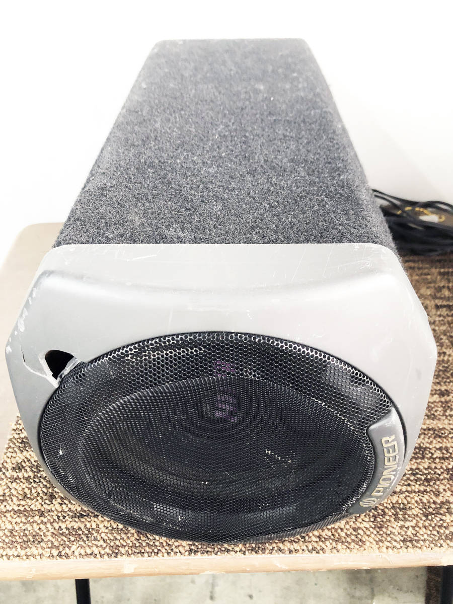 PIONEER TS-WX75A カロッツェリア サブウーファー アンプ内蔵 TS-WX75A