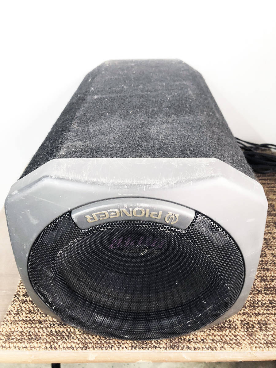 PIONEER TS-WX75A カロッツェリア サブウーファー アンプ内蔵 TS-WX75A