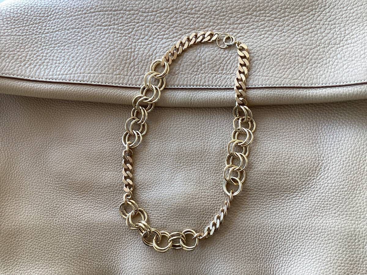 【美品】Drawer ドゥロワー　18G カシミヤシルク　リブニット　サイズ1 極美品DRAWER 18G カシミヤシルクリブクルーネックニット