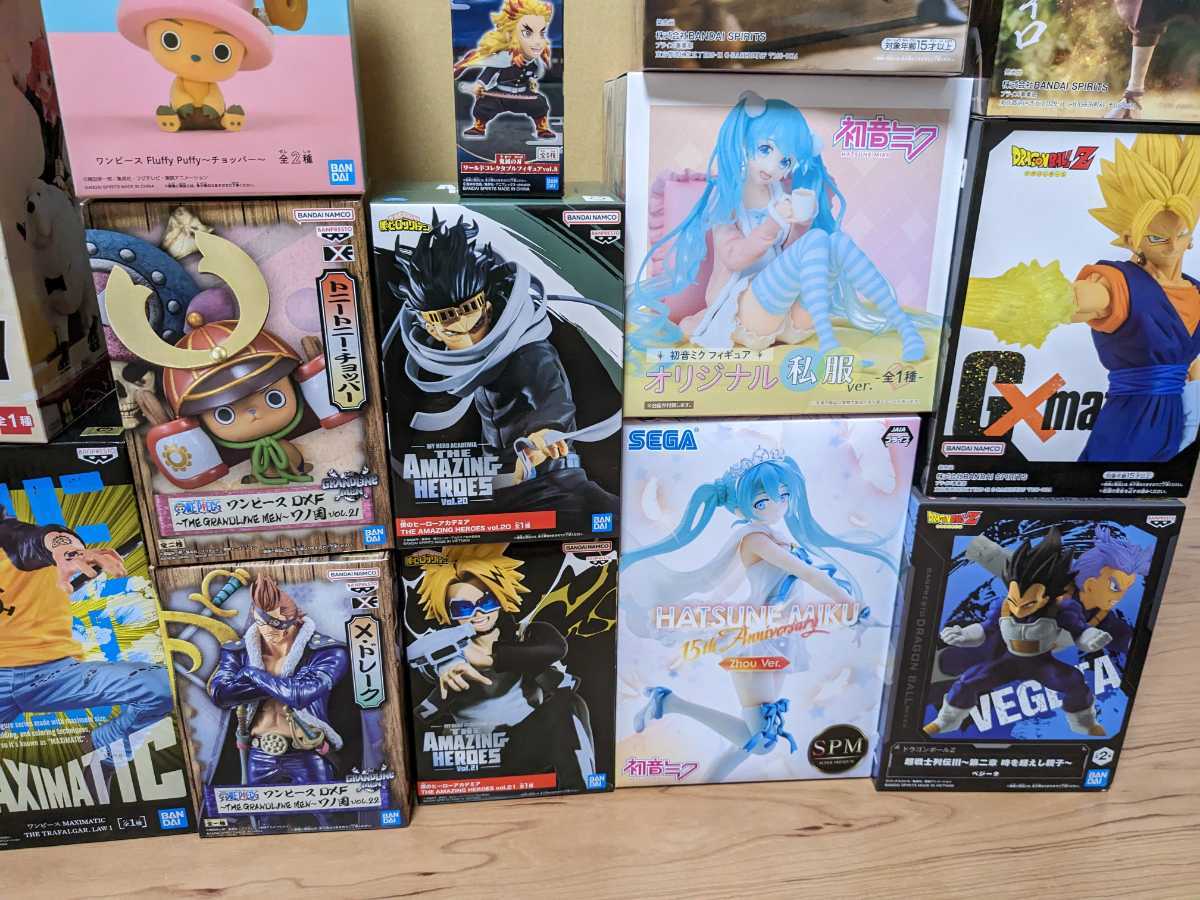 1円スタート】プライズフィギュア まとめ売り ワンピース/転スラ 