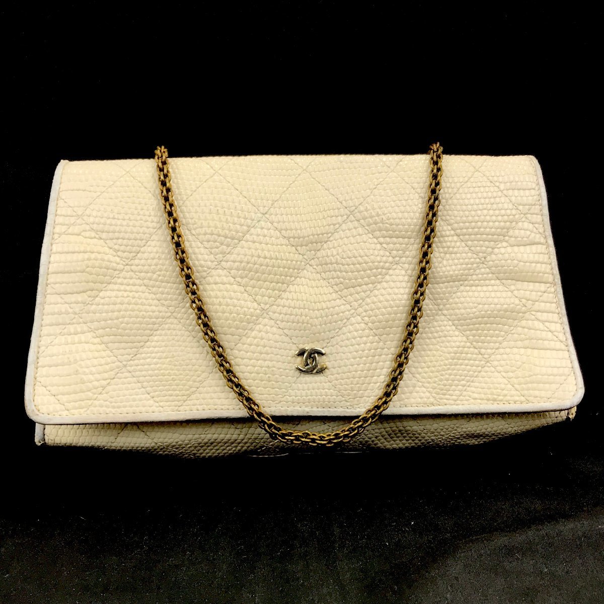 1円～】CHANEL シャネル バッグ ショルダーバッグ ココマーク クロコ