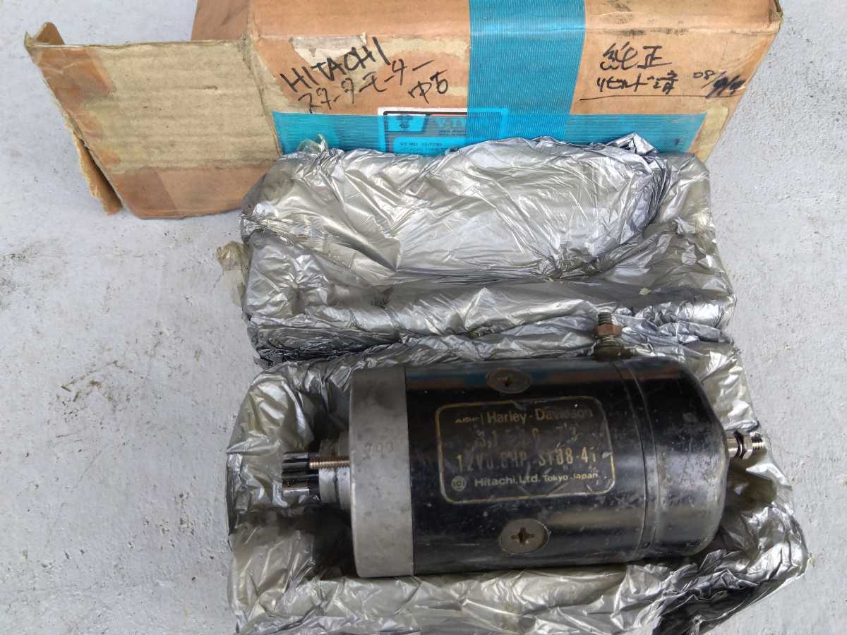 ショベル　セルモーター リビルト済み★スターターモーター！ハーレー★