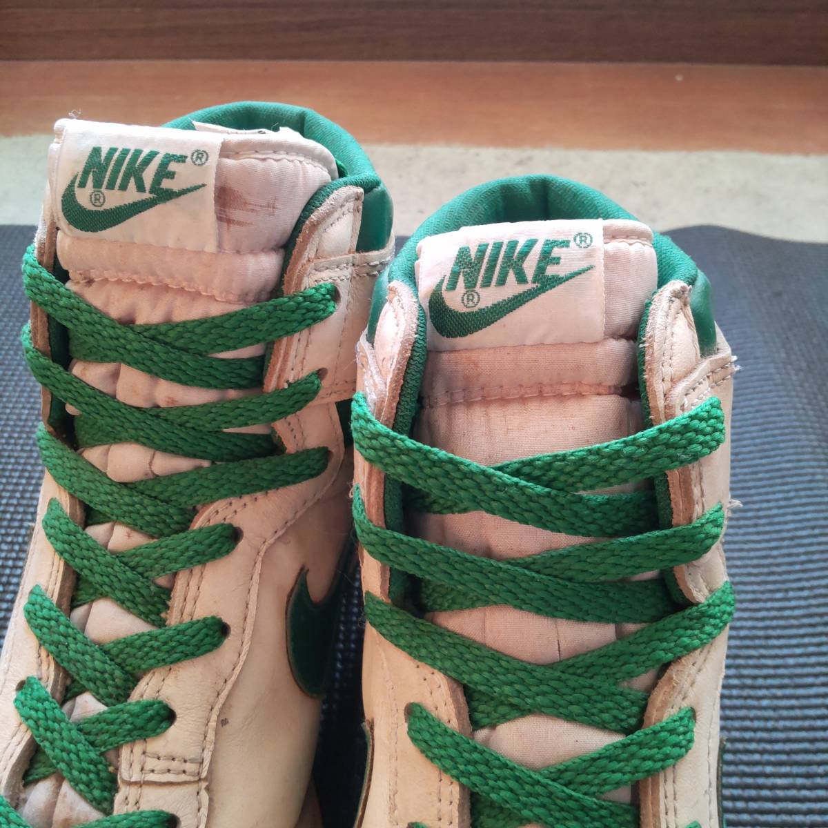 NIKE1985年 ビックナイキ 13 デッドストック 希少グリーン Bignike 