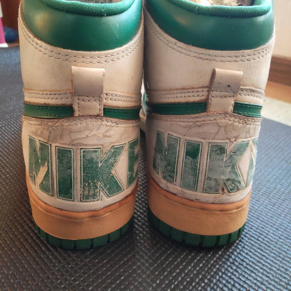 NIKE1985年 ビックナイキ 13 デッドストック 希少グリーン Bignike 