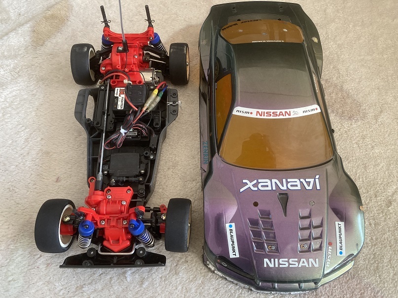 タミヤ TL-01 スカイライン GTR プロボセット ダイナランモーター