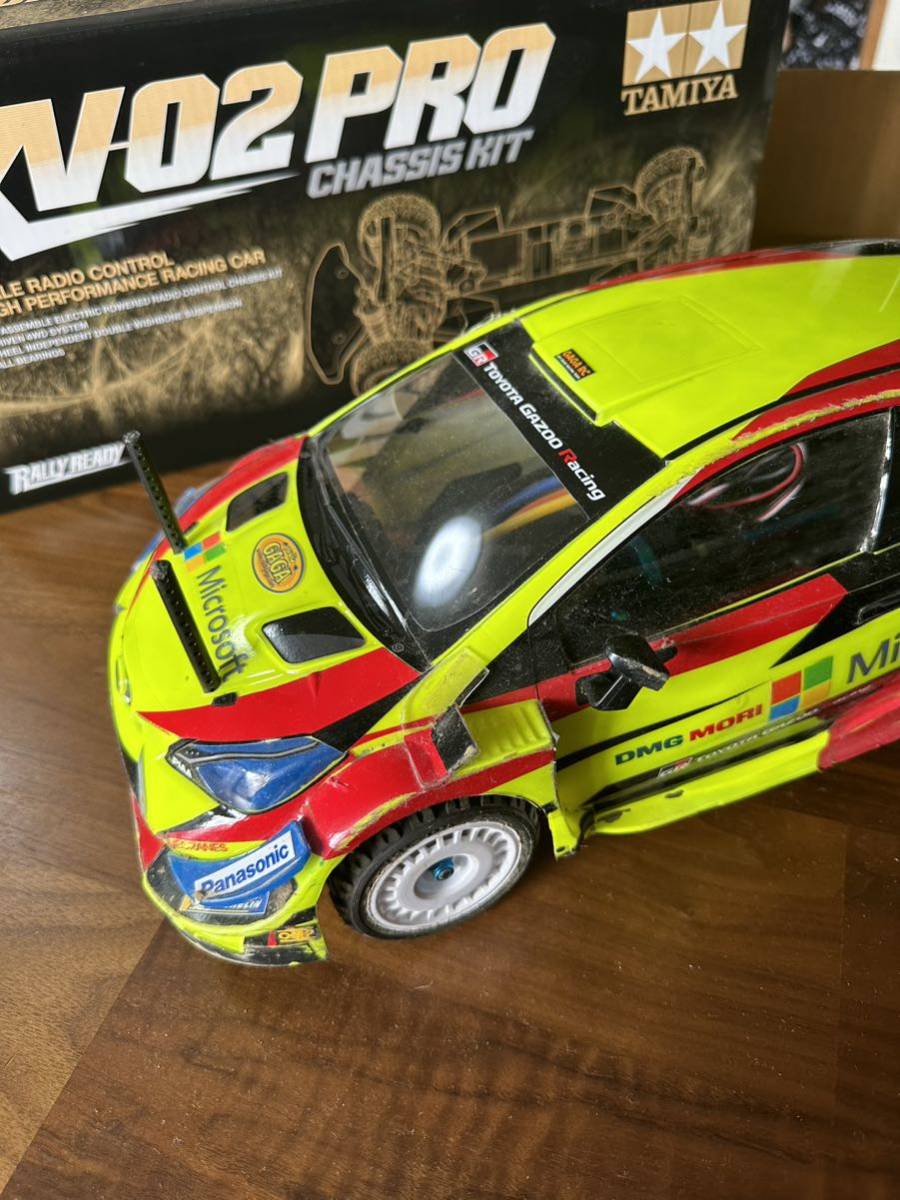 タミヤ XV-02 PRO 中古 組み立て済み ラリー