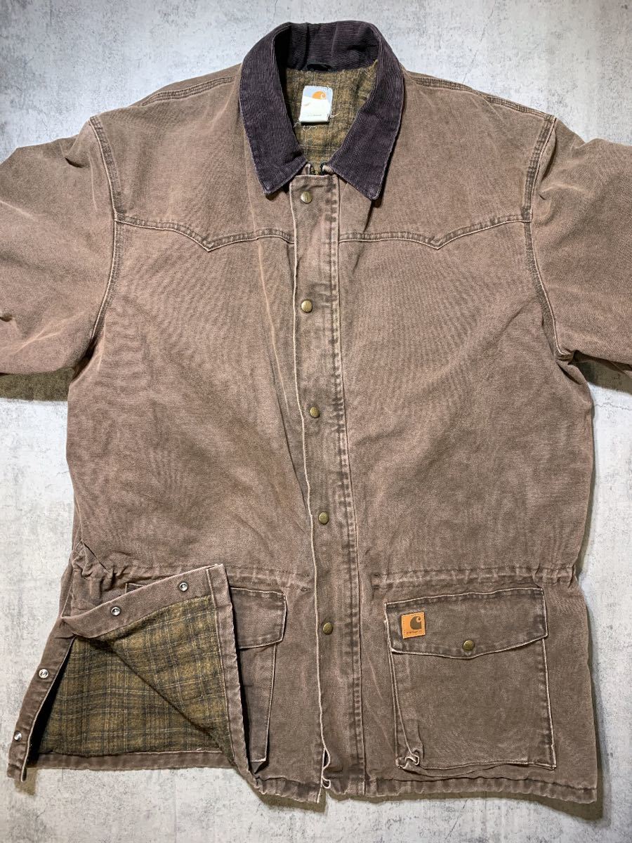 Carhartt ミシガンチョア Sダックジャケット カバーオール 裏地あり