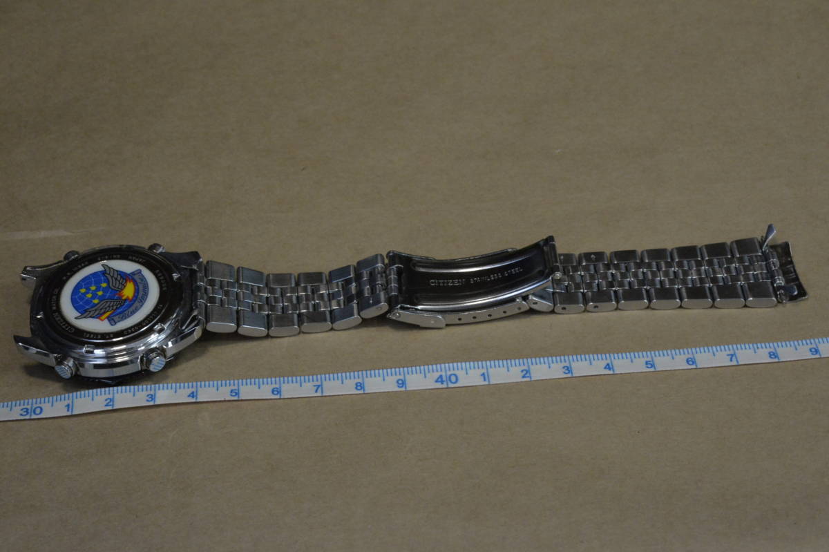 中古】CITIZEN PROMASTER NAVIHAWK BLUE IMPULSE C300-Q01717 シチズン 