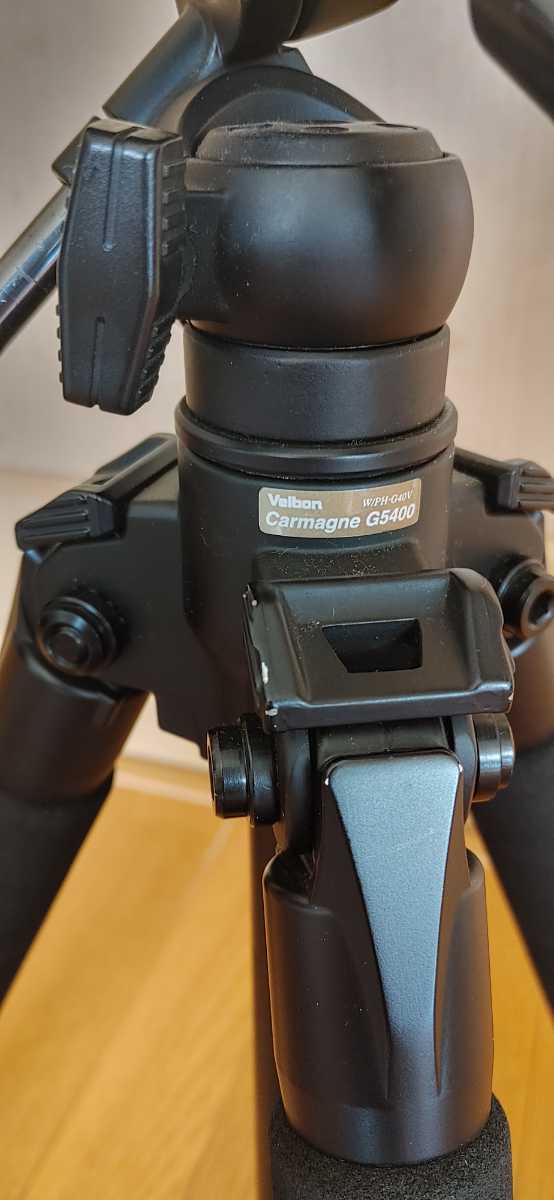 Velbon カーボン三脚 Carmagne G5400 雲台無し Velbon カーボン三脚