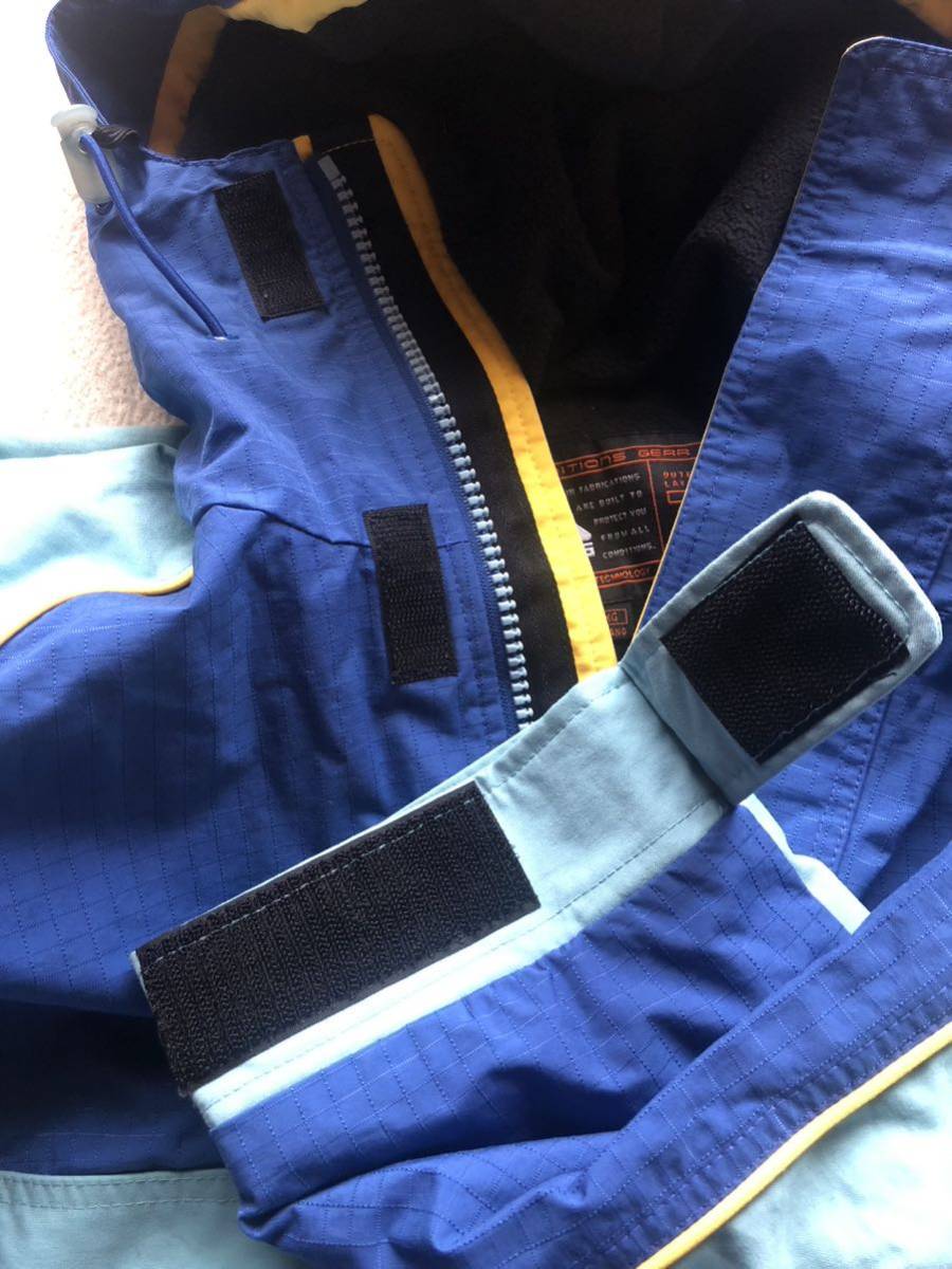 【ヴィンテージ 】NIKE ACG スノーボードウェア 上下セットアップ （L） VTG 1998 NIKE ACG CBS WINTER GAMES Orange BLUE STORM FIT JACKET