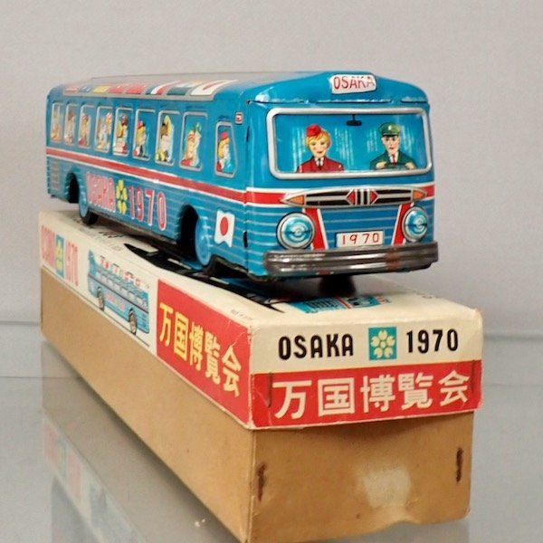 イチコー【日産セドリック スペシャル 赤】当時物ブリキ製 自動車 TIN