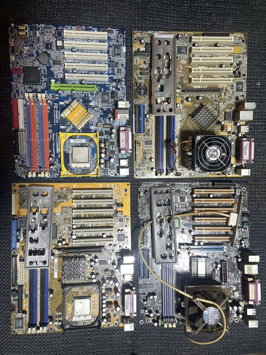 ジャンクcpu マザーボードメモリーセット マザーボード、CPU ジャンク