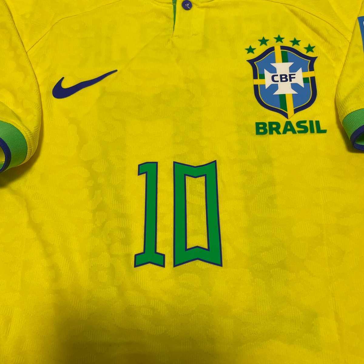 ブラジル代表 2014 ネイマール サイン オーセンティック 新品タグ付