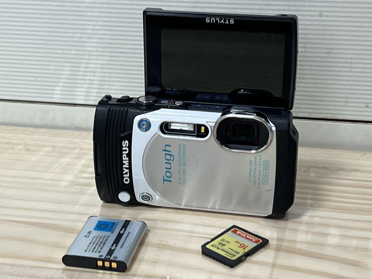  オリンパス OLYMPUS TOUGH 防水 デジタルカメラ STYLUS TG-870 2.1/7ft SHOCKPROOF 5.0x optical Zoom 3.74-18.7mm 1:3.5-5.7 み(オリンパス)｜売買されたオークション情報、yahooの商品情報をアーカイブ公開 - オークフ オリンパス