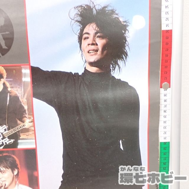 MS33◇①A1 特大サイズ 当時物 BOOWY ポスター ピン穴有/布袋寅泰 氷室