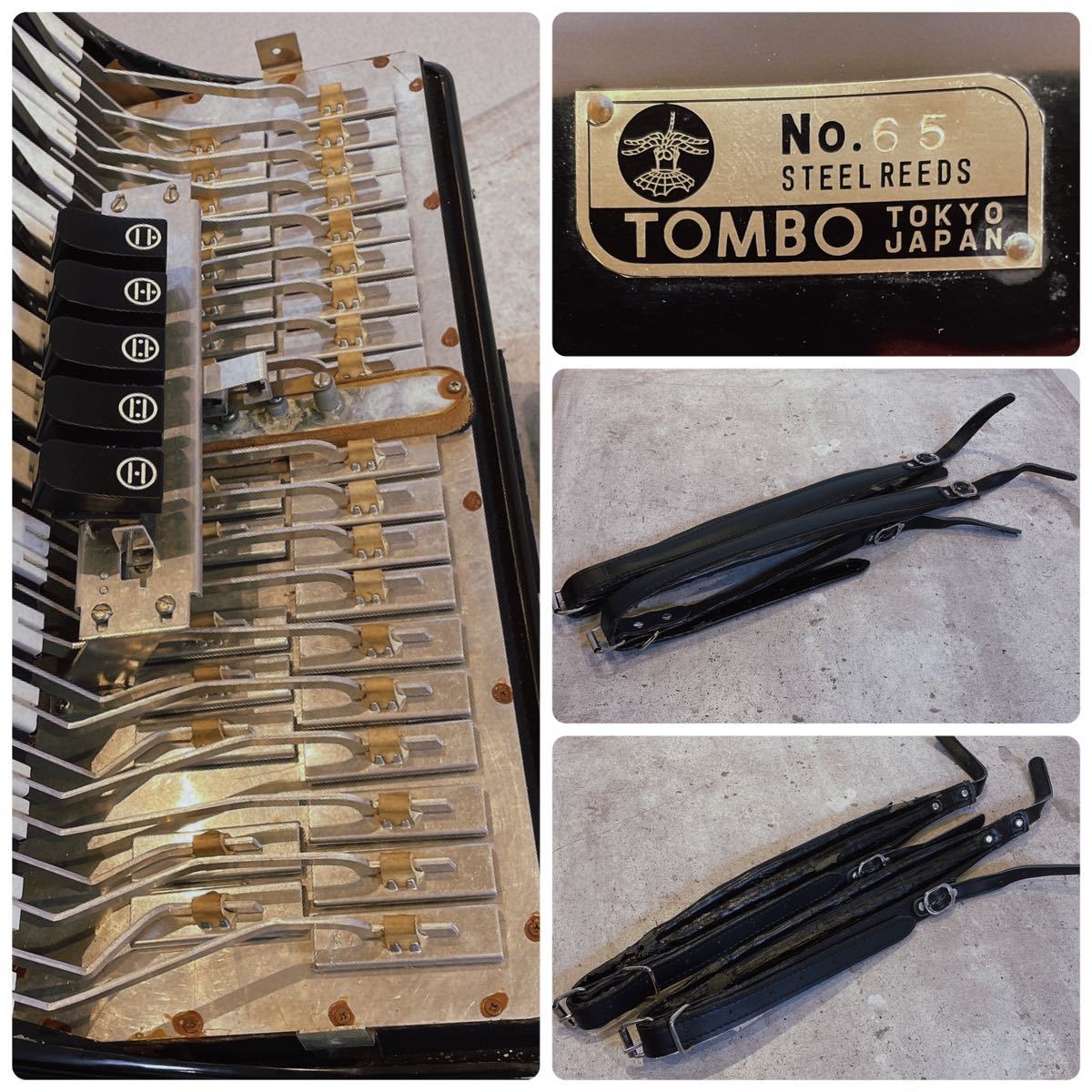 お得，新品 TOMBO No.65 アコーディオン