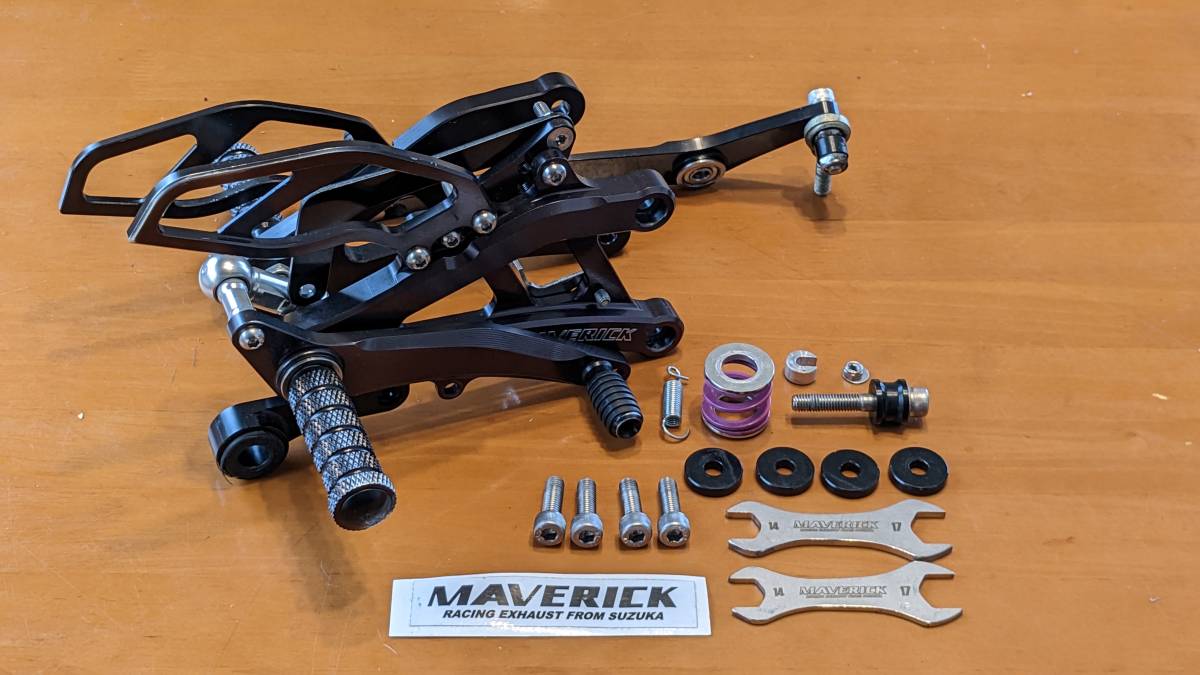 ヤマハ YZF-R6 BN6 17-21 マーベリック バックステップ(ヤマハ用 