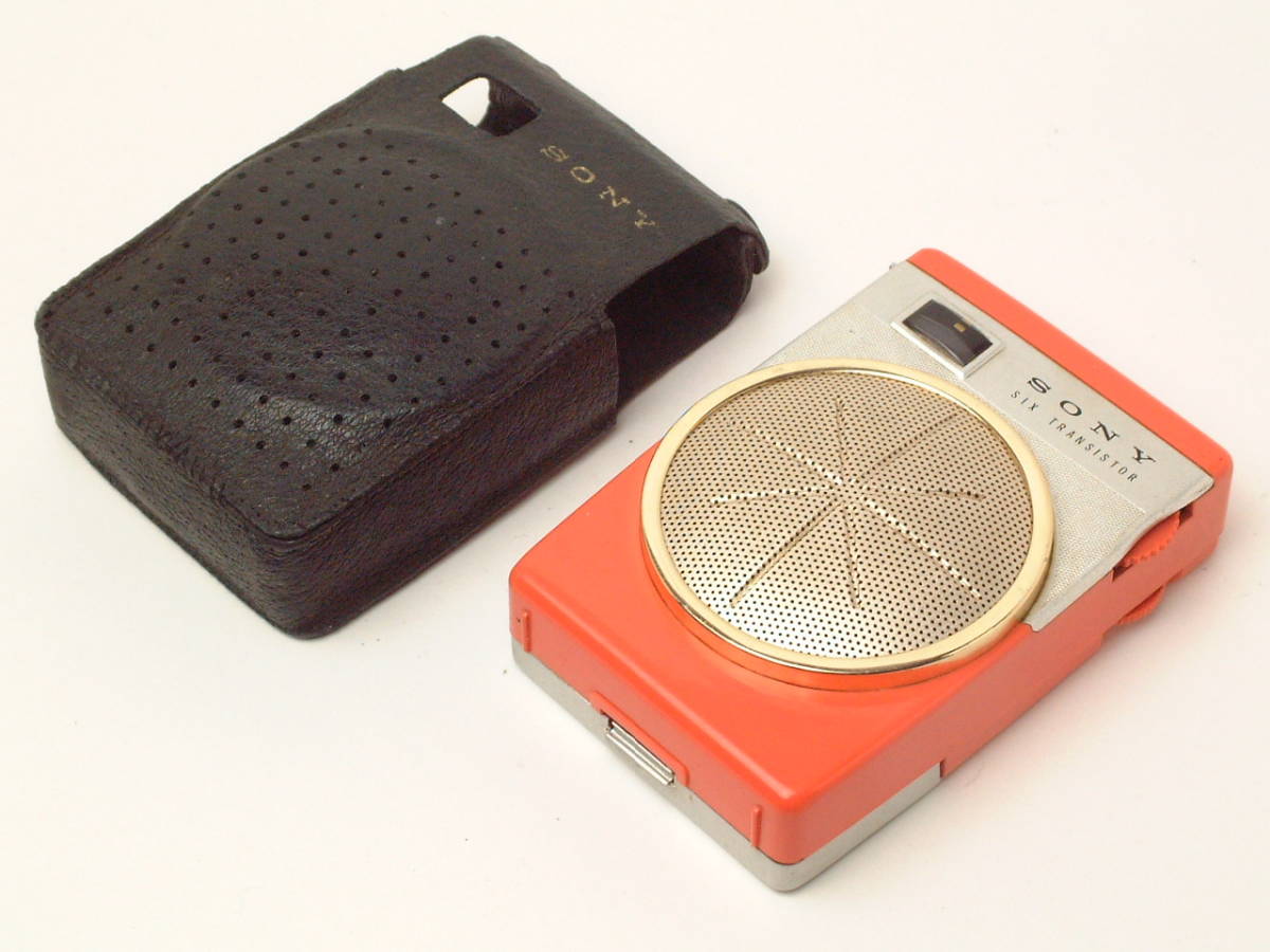 SONY トランジスタラジオ・ ３R-63 ・昭和レトロ・アンティーク・希少品 昭和レトロ SONY TR-620 6石 トランジスター ポケットラジオ 外観程度