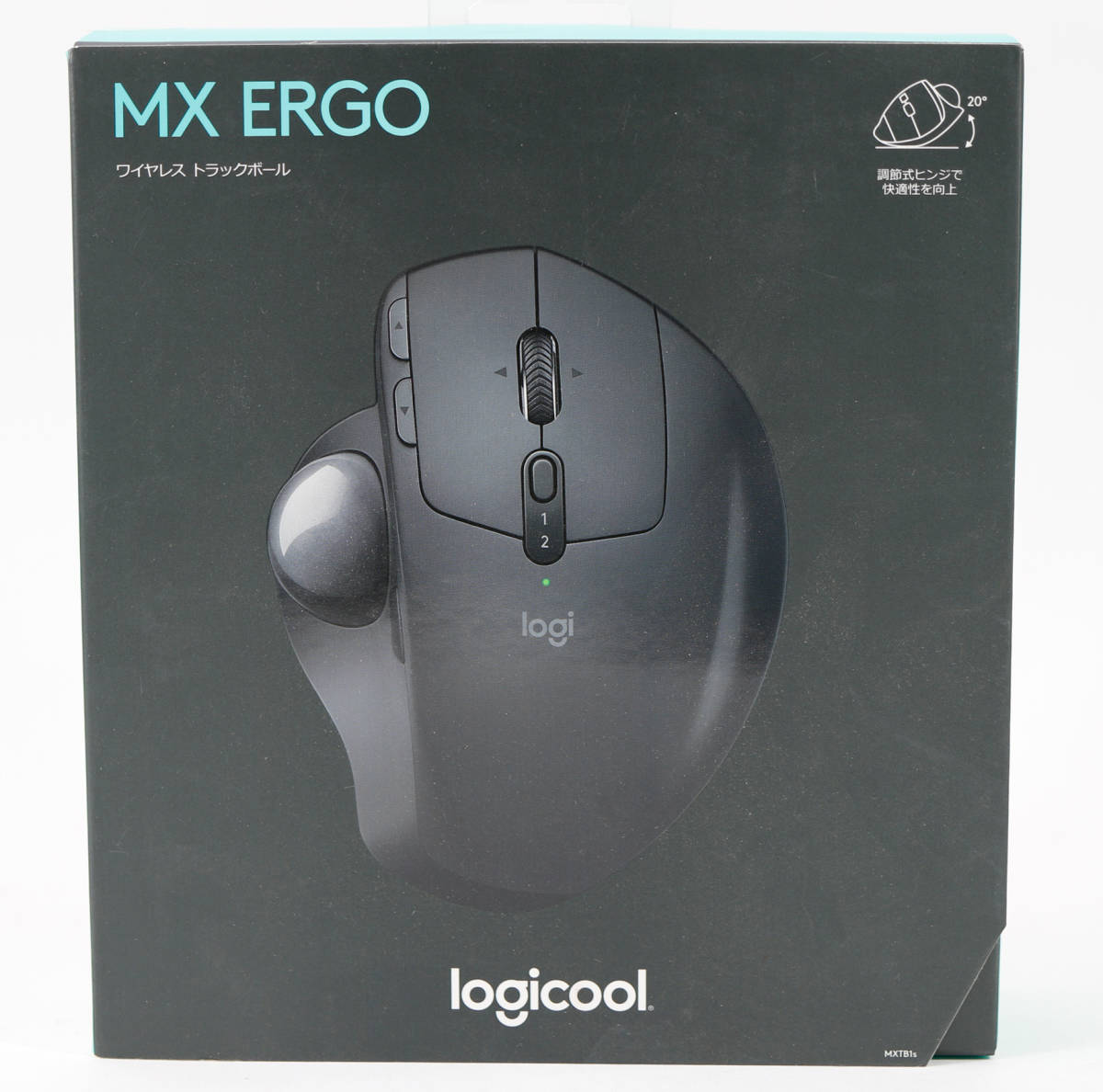 ロジクール MX ERGOアドバンス ワイヤレス トラックボール MXTB1s の 