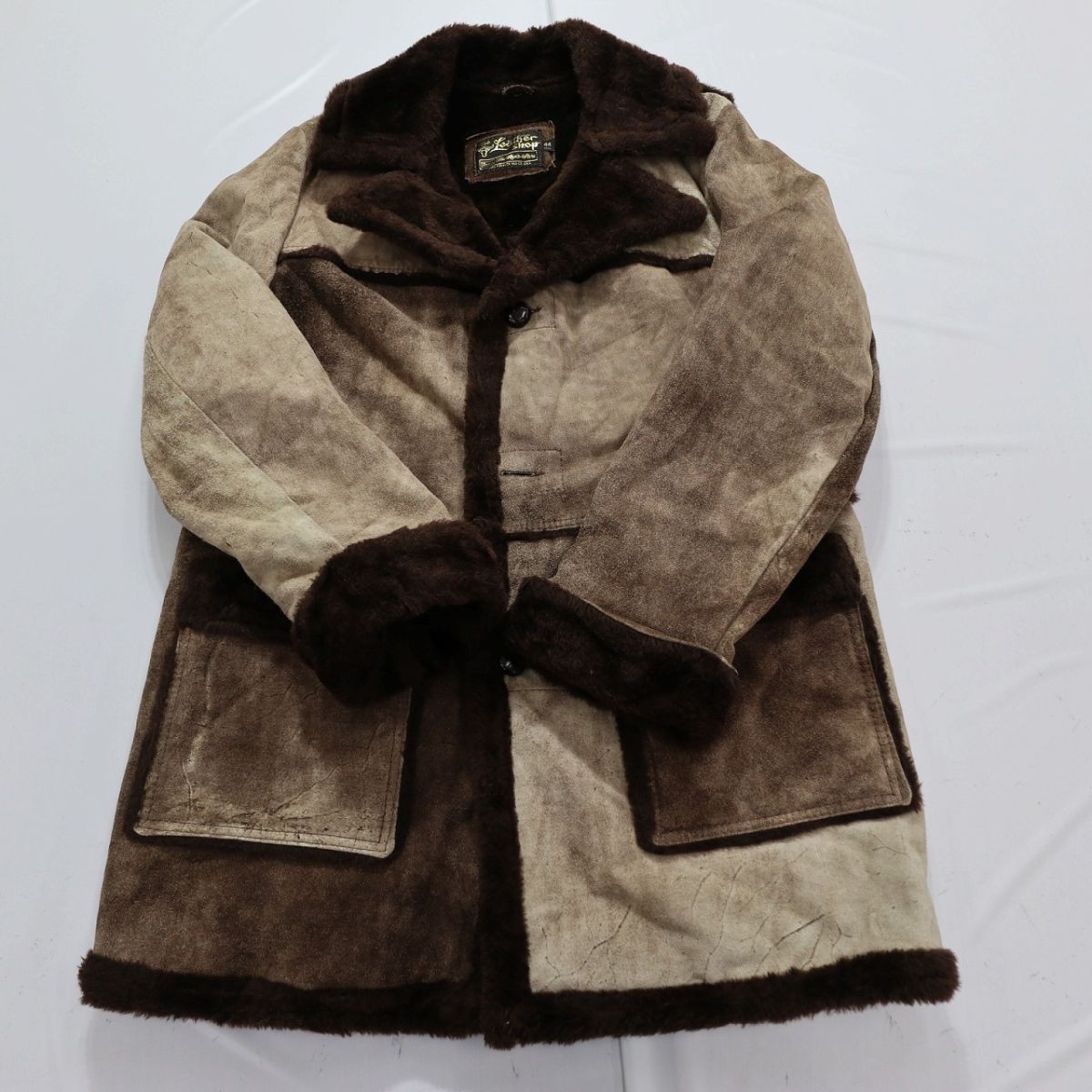 スエードボアランチコートの通販