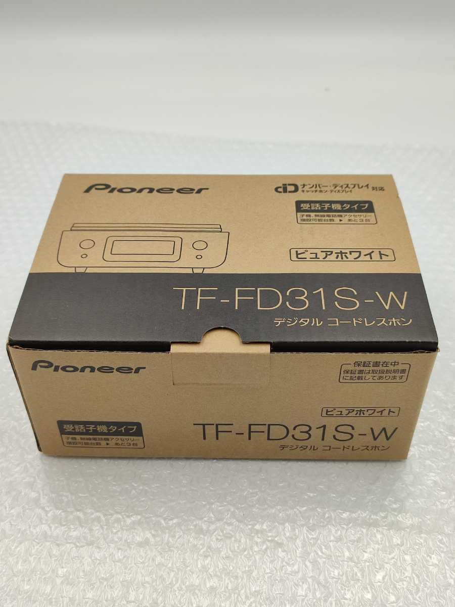 Pioneer パイオニア TF-FD31S-W 電話機 1764-3