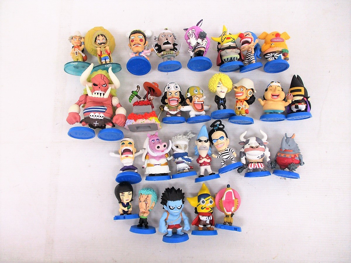 2104Y ワンピース ワーコレ アニキャラヒーローズ フィギュア 大量 