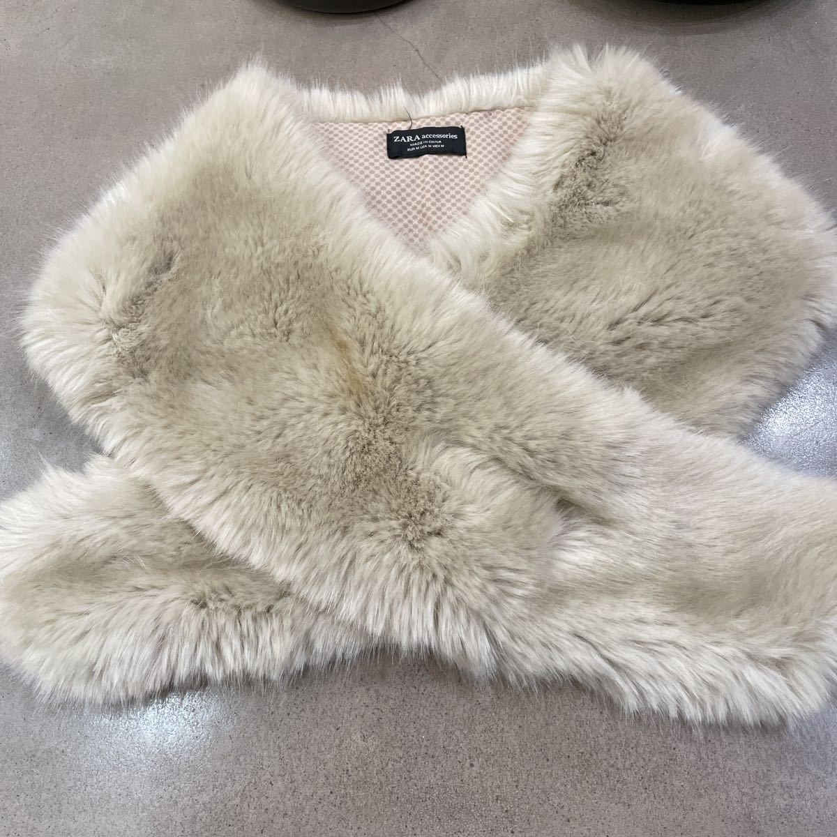 ZARA フェイクファー マフラー スヌーフ 2枚セット(女性用)｜売買され