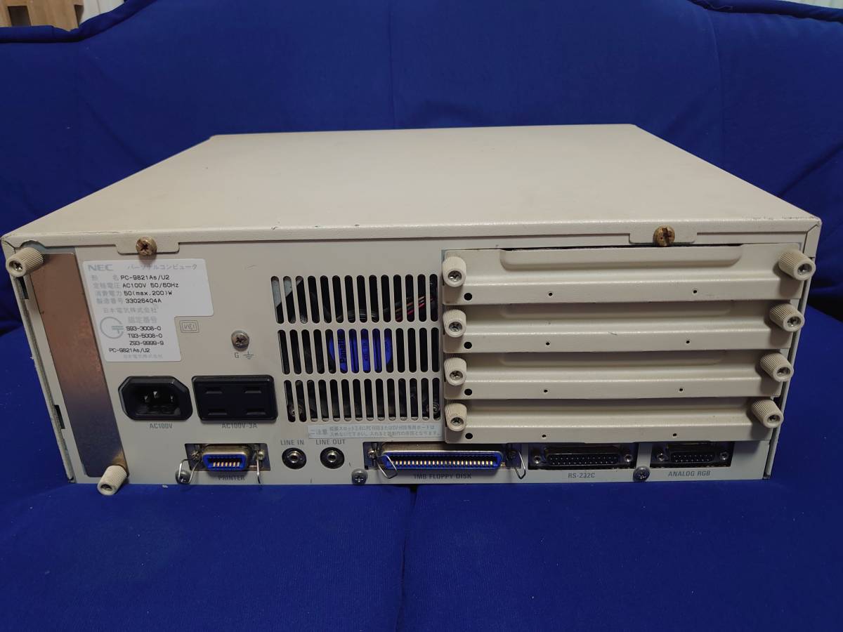 NEC - Yahoo!オークション PC-9821As⁄U2 キューハチ パソコン PC