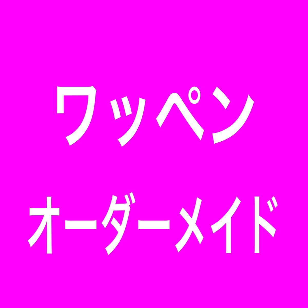 オーダーメイドワッペン5枚アイロン接着