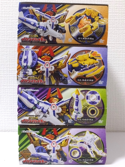 ☆バンダイ ミニプラ 食玩 侍戦隊シンケンジャー 侍合体イカ  