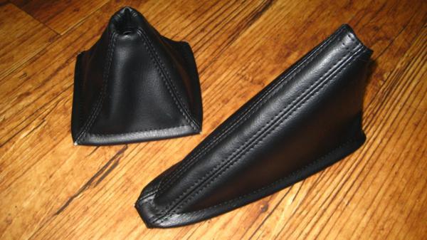 製作案内//　カプチーノ専用　シフト＆サイドブレーキブーツ2点セット　ＮF00 /納期約2週間