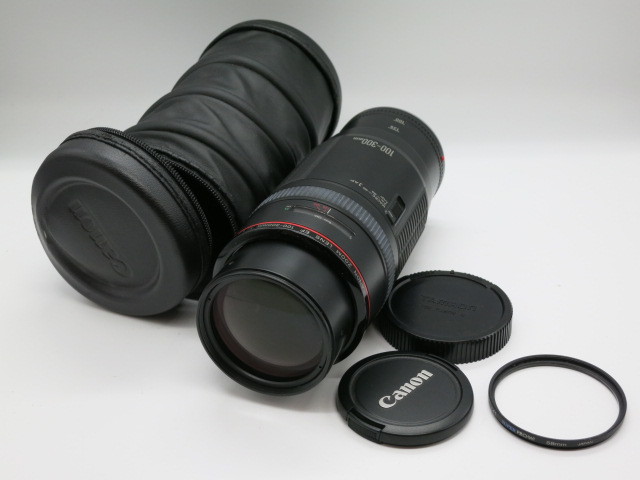 ★キヤノン★　　CANON　ZOOM LENS 　EF　100-300㎜　1:5.6L　キヤノンズームレンズ　