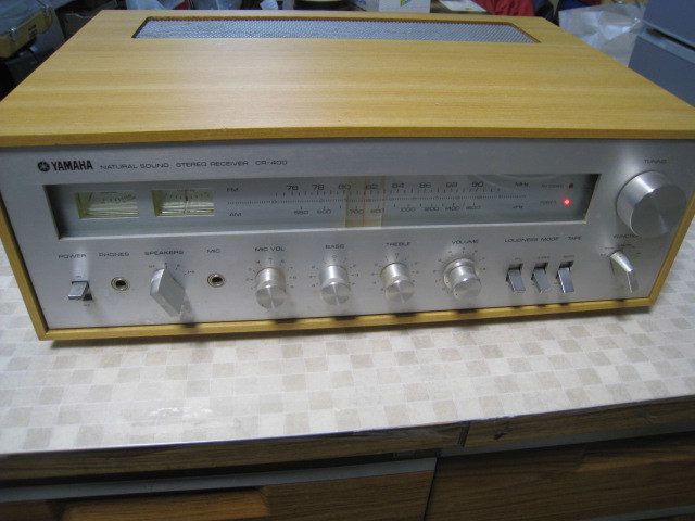 YAMAHA ヤマハ ナチュラルサウンド ステレオレシーバー CR-400 YAMAHA