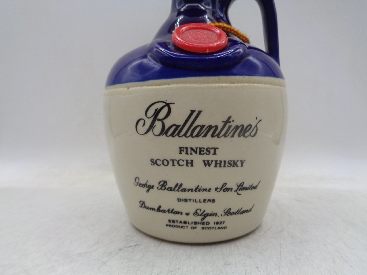 BALLANTINE'S FINEST バランタイン ファイネスト 陶器 スコッチ