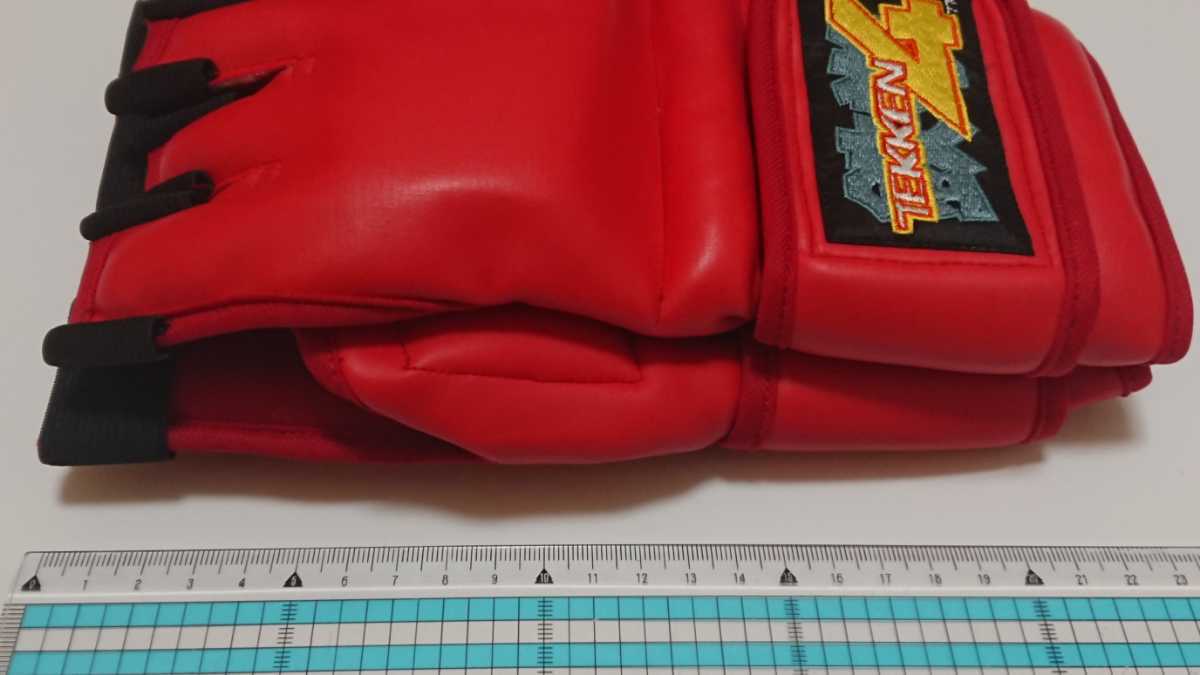 ナムコ namco 鉄拳4 TEKKEN4 バトルコンバット グローブ レッド 非売品 