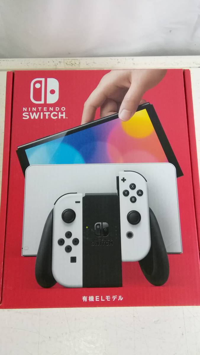 36　ほぼ未使用 任天堂Switch 有機EL 本体 中古品 (80) ⑨