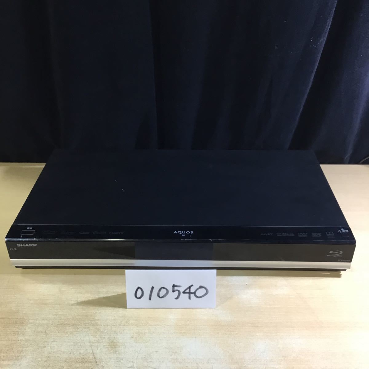 (010540) 2015年製 SHARP BD-W580 ブルーレイディスクレコーダー ジャンク品