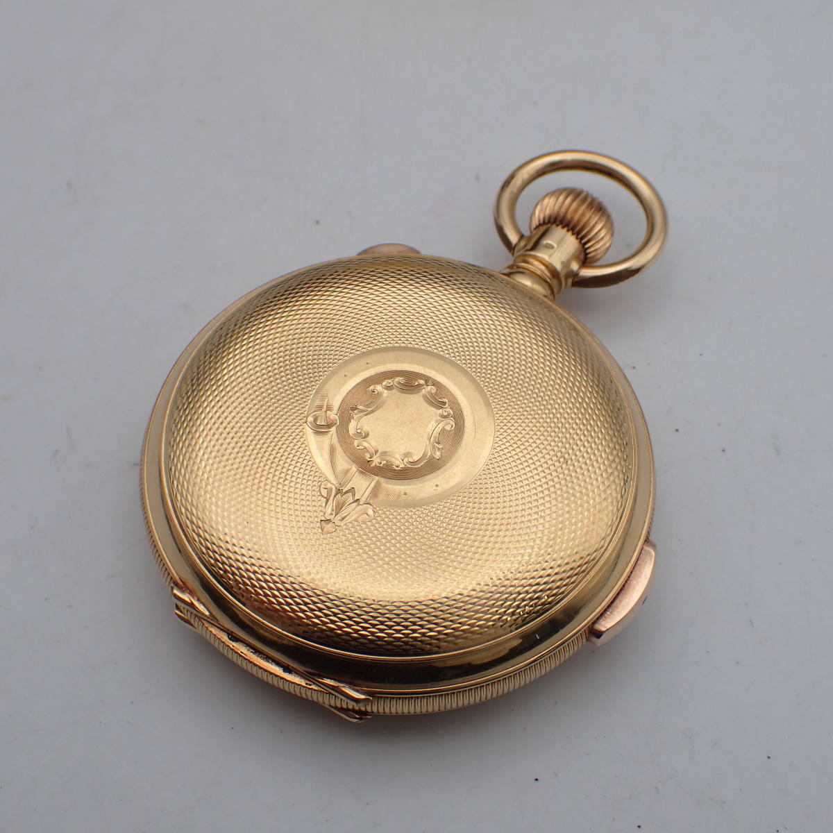 い12586【金無垢 K18 総重量 約112g】SCHWOB FRERES&Co/MINUTE 