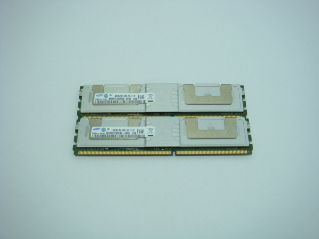 SAMSUNG メモリー/DDR2/4GB(2枚合計8GB)/PC2-5300F/M395T5160QZ4/Dell 