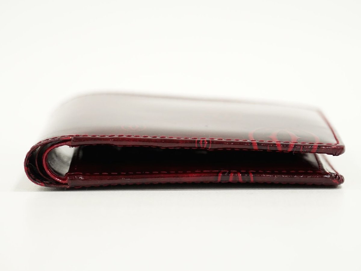 本物 カルティエ Cartier ハッピーバースデー 折財布 コンパクト 