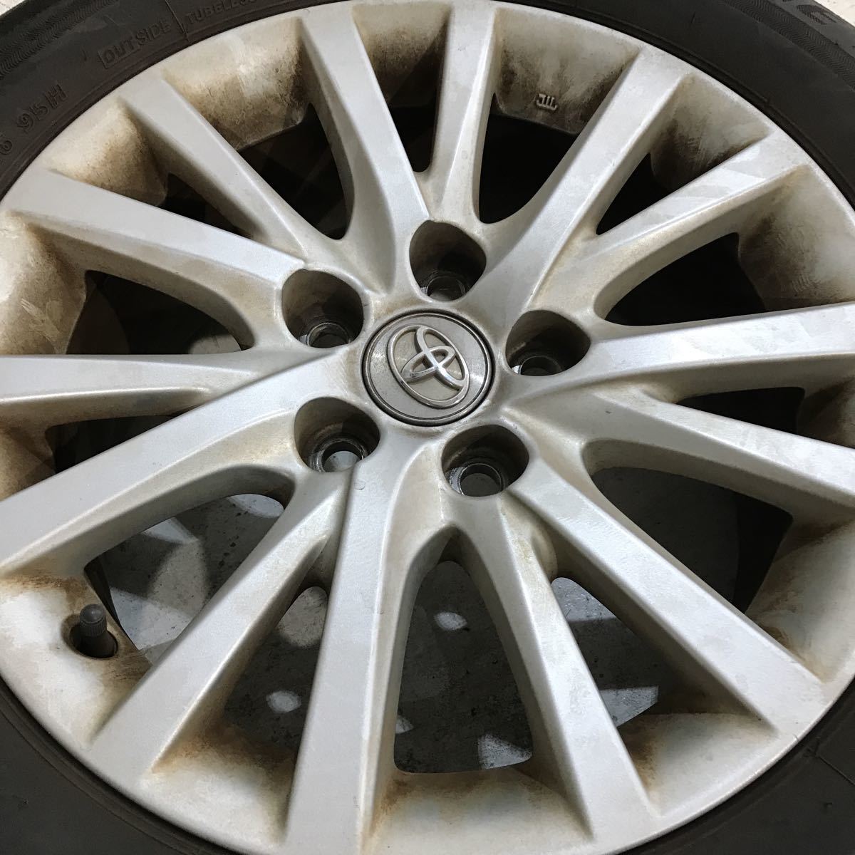 130マーク☆純正タイヤホイールセット☆16インチ☆215/60R16☆⑤ トヨタ