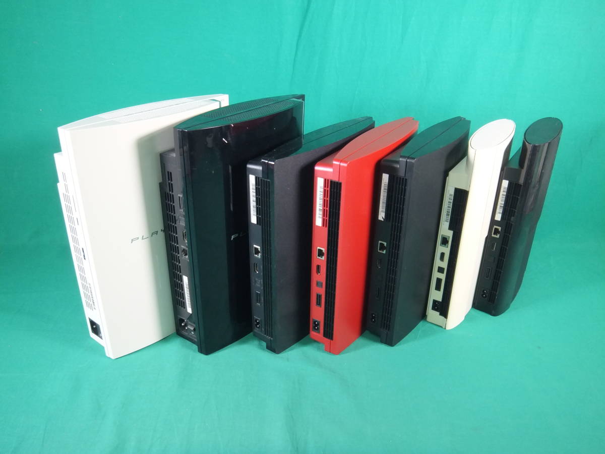 60/D059☆【同梱不可】ジャンク品☆PS3本体単品 まとめ売り7台セット 