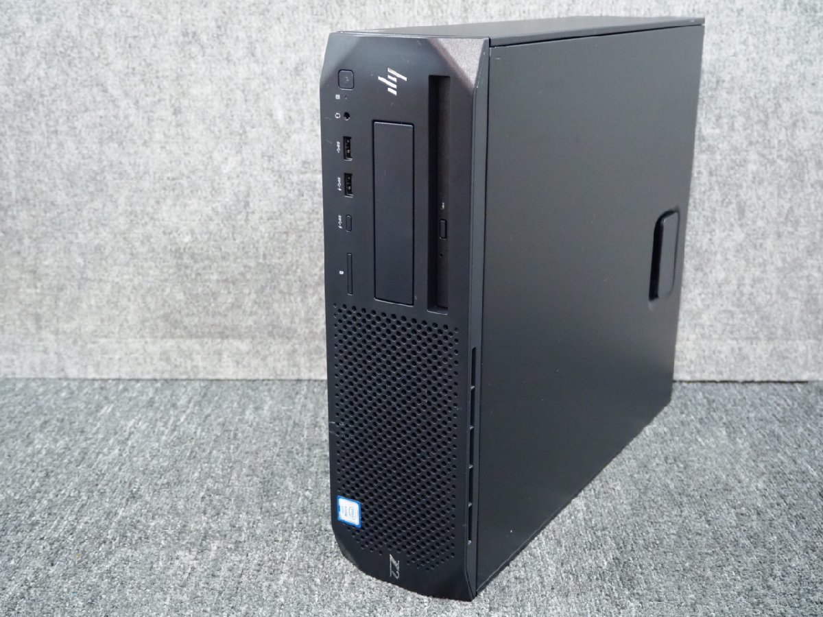 [2] ☆ Win10認証済 ☆ hp Z2 SFF G4　QC Xeon E-2104G 3.20GHz/8GB/SSD 256GB＋500GB/Quadro P400 ☆